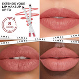 Lamel - Long lasting Gel Lip Liner 408 Pink Plum