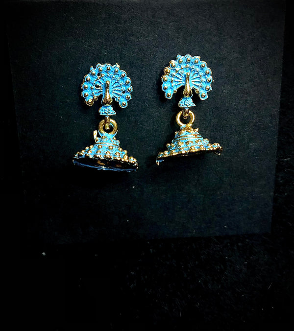 Beri- Light Blue Jhumki