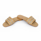 VYBE - Two Shine Strap Slide-Golden