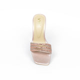 VYBE - Night Out Summer Heels - Peach