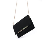 VYBE - Envelope Clutch Bag - Black