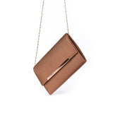 VYBE - Envelope Clutch Bag - Brown