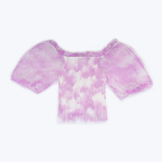 VYBE - Mesh Top - Lavender - Free Size
