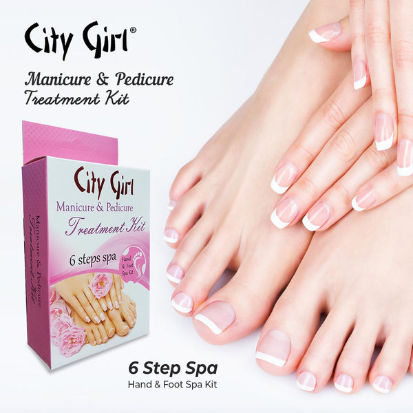 City Girl - Manicure Pedicure SPA Kit- Sachet (110g)