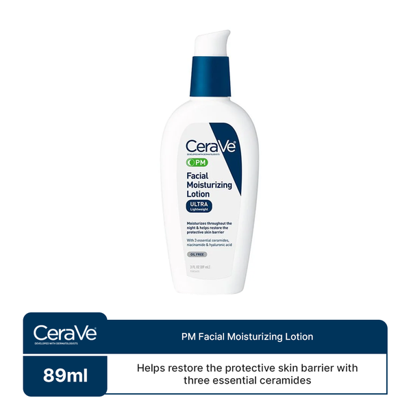 CeraVe- PM Facial Moisturizing Lotion 89ml