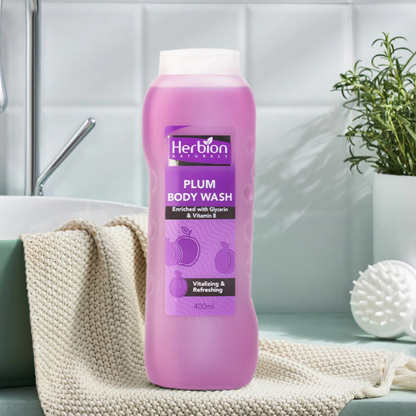 Herbion - Plum Body wash - 400 ml