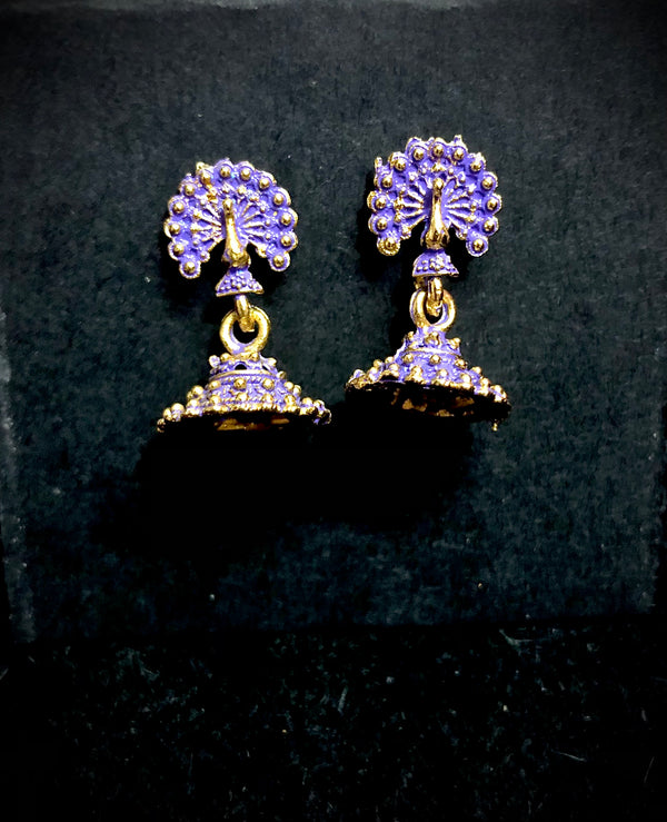 Beri- Purple Jhumki