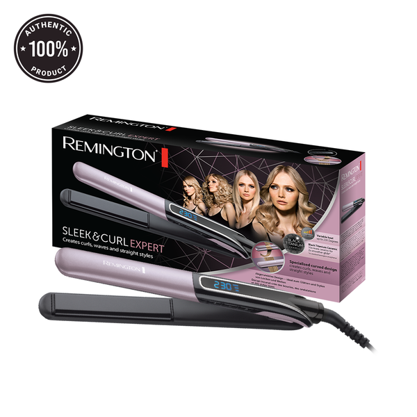 Remington- Sleek & Curl Expert Straightener (S6700)