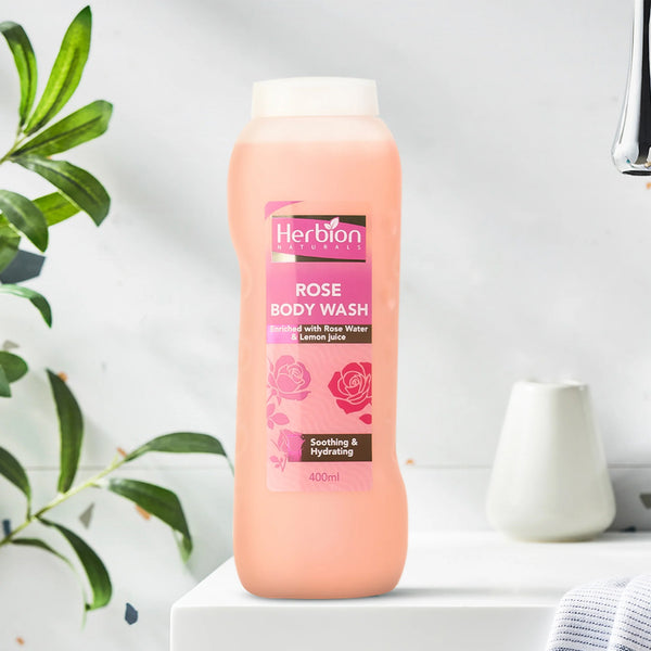 Herbion - Rose Body wash - 400 ml