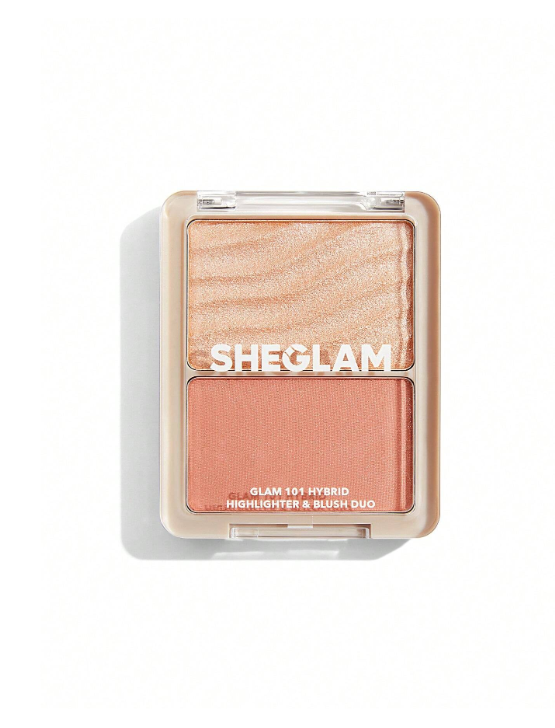 Shein - Sheglam Glam 101 Hybrid Highlighter & Blush Duo-St. Tropez