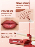 SHEGLAM Lip Rules Liner & Gloss Pen-Golden Rule 2-In-1 Moisturizing Liquid Lipstick  Golden Rule