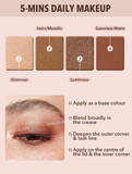 SHEGLAM Essential Square Eyeshadow Quad-VEIL