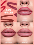 SHEGLAM So Lippy Lip Liner Set-Rose Garden 3 Pcs/Set Soft Matte Red Lip Liner Pencil High Pigment Easy To Use Rose garden