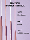 SHEGLAM Fairy Wand Precision Highlighter Pencil-Starlight Shimmer Gel Highlighter Pencil Ethereal