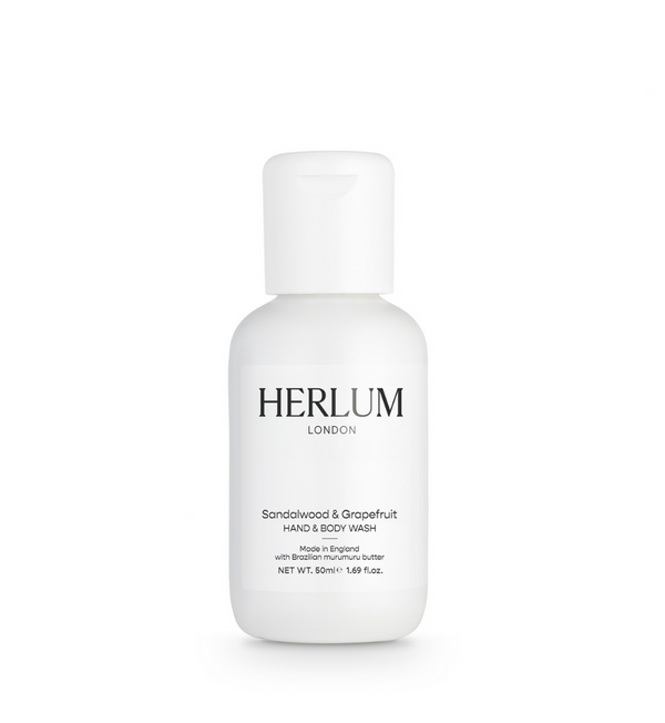 Herlum - Hand & Body Wash Sandalwood & Grapefruit, 50ml