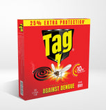  English Cares - Tag Mosquito Coil Imported - Red