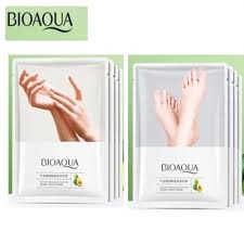 BIOAQUA - Pack Of 2 Hand & Foot Mask 35g (BQY65952 , BQY65938)