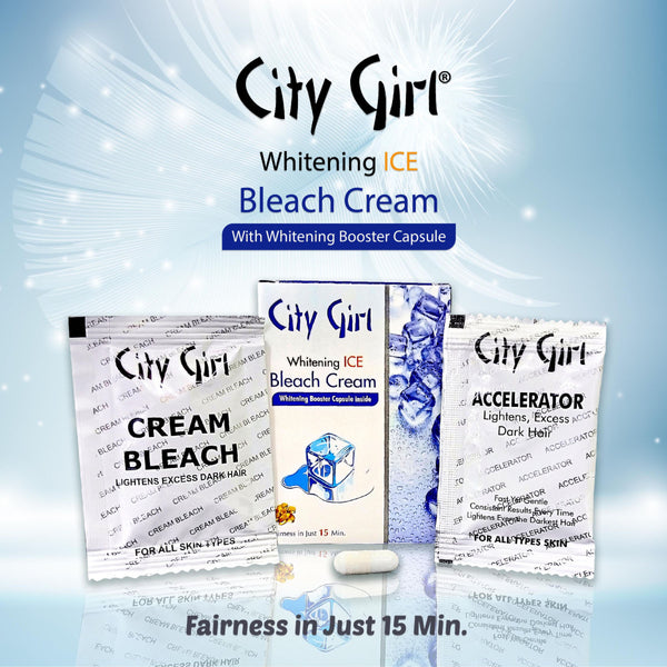 City Girl - Whitening Ice Bleach Cream Single (17g)