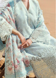 Zainab Chottani Embroidered Lawn Unstitched 3 Piece Suit - ZC24CL 2B NORA