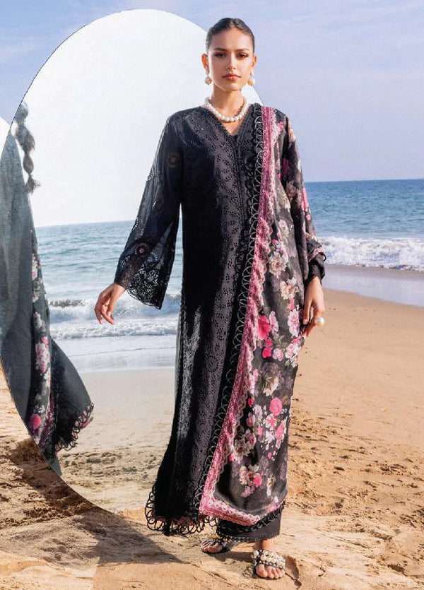 Zainab Chottani Embroidered Lawn Unstitched 3 Piece Suit - ZC24CL 5A KANZA