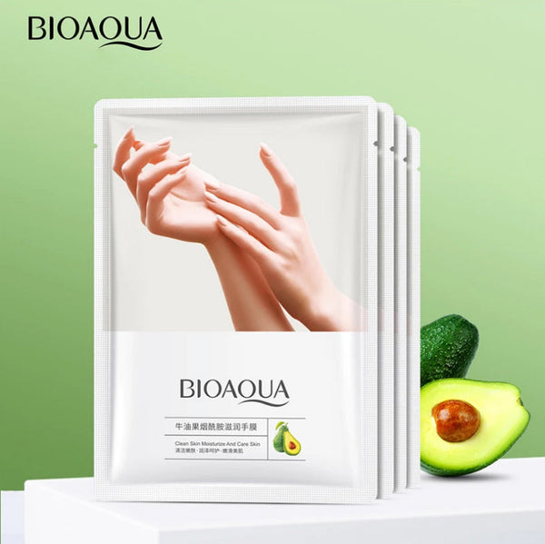 Bioaqua - 1 Pair Avocado Niacinamide Moisturizing Hand Mask 35g - BQY65945