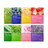 BIOAQUA - Pack of 15 Fruit Plant Extract Moisturizing Brighten Facial Sheet Masks