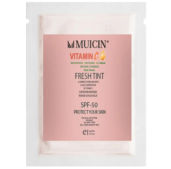 MUICIN - Vitamin C Foundation CC Cream Sachet - 5g - FOC