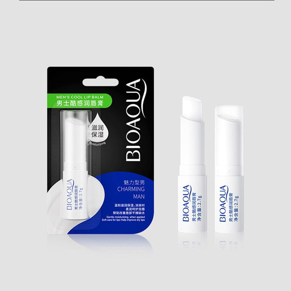 BIOAQUA - Charming & Cool Ripping Lip Balm For Men 2.7g - BQY22101