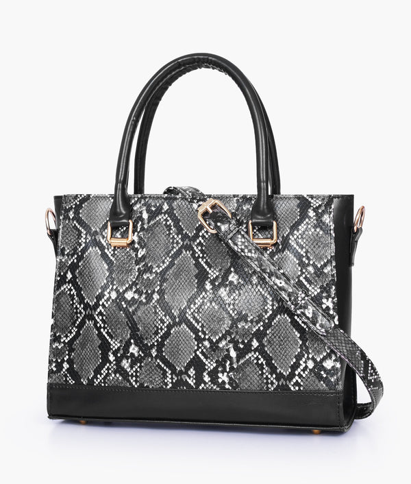 RTW - Black snake handbag