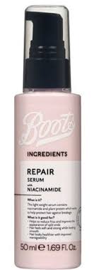 Boots -Ingredients Repair Hair Serum with Niacinamide 50ml