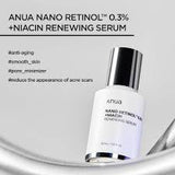 Anua - Nano Retinol 0.3% + Niacin Renewing Serum, 30Ml