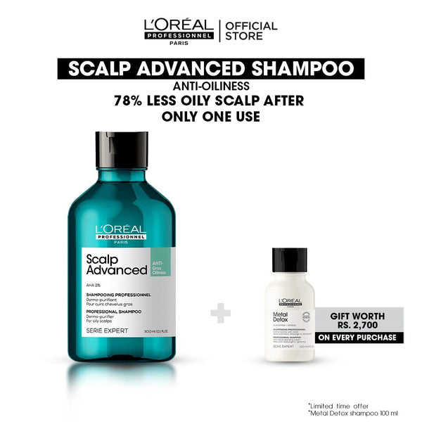 L'Oreal Professionnel Serie Expert Scalp Advance Shampoo 300 ML - For Oily Scalp