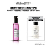 L'Oreal Professionnel - Serie Expert Liss Unlimited Shine Perfecting Blow Dry Hair Oil 125 ML - For Frizzy & Unruly Hair