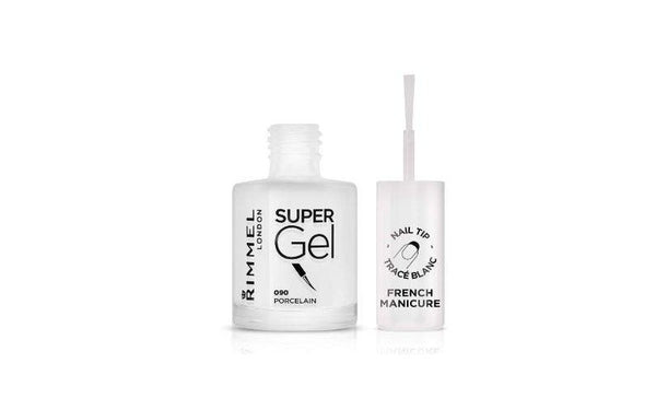 Rimmel - Super Gel Nail Polish 090-Porcelain