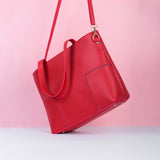 Shein - Tote Bag Red