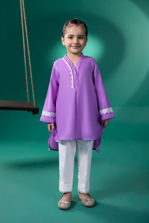 Kids Lilac Twill shirt 000002291GK6