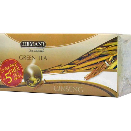 Hemani Herbals - HEMANI GREEN TEA GINSENG