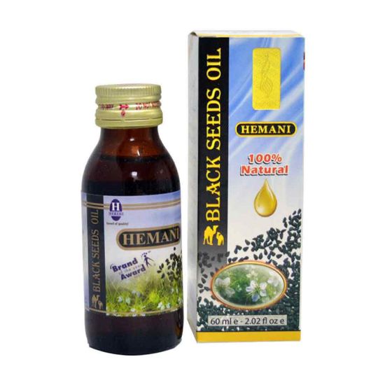 Hemani Herbals - HEMANI BLACK SEEDS OIL 60ML