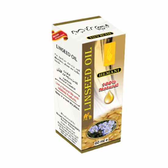 Hemani Herbals - HEMANI LINSEED OIL 60ML