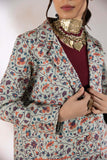 Sapphire- Printed Khaddar Shirt