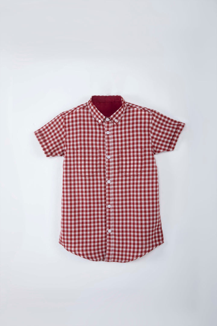 Sapphire Checkered Casual Shirt