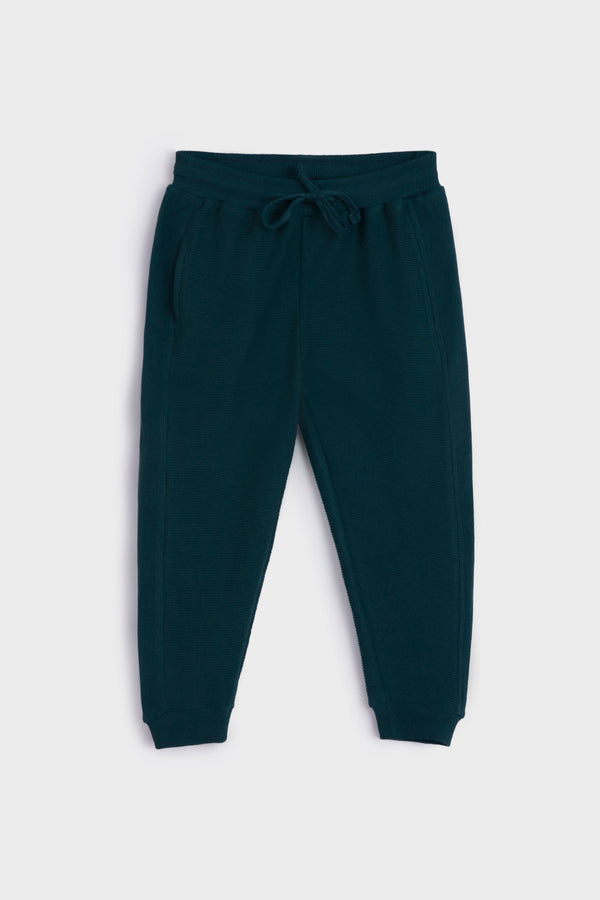 Sapphire Knit Jogger Pants Green