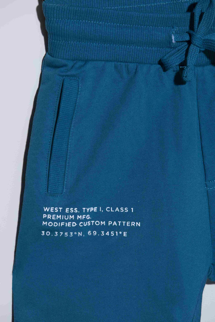 Sapphire Basic Jog Pants Aqua