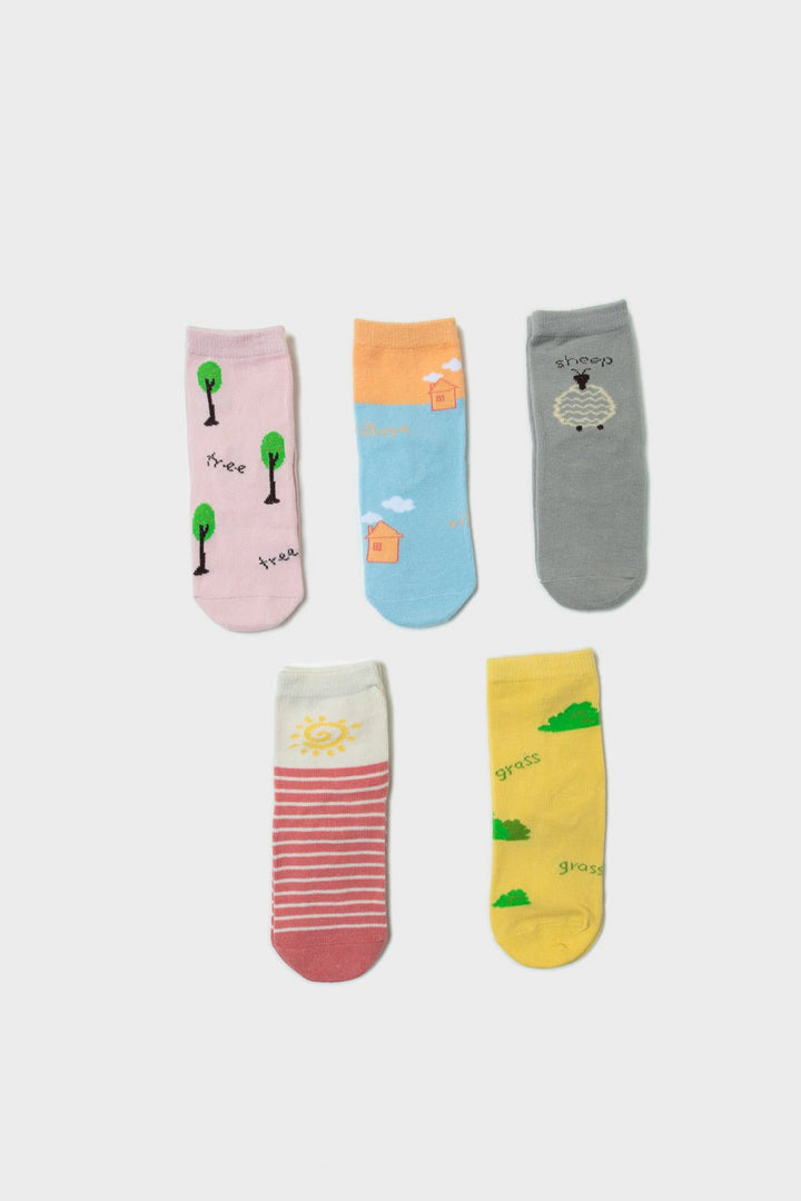 Sapphire- Socks - Pack of 5