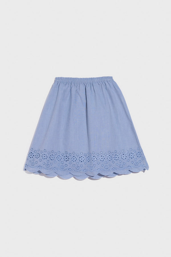 Sapphire - Schiffli Skirt