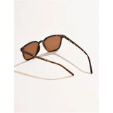 Shein- Tortoiseshell Frame Sunglasses