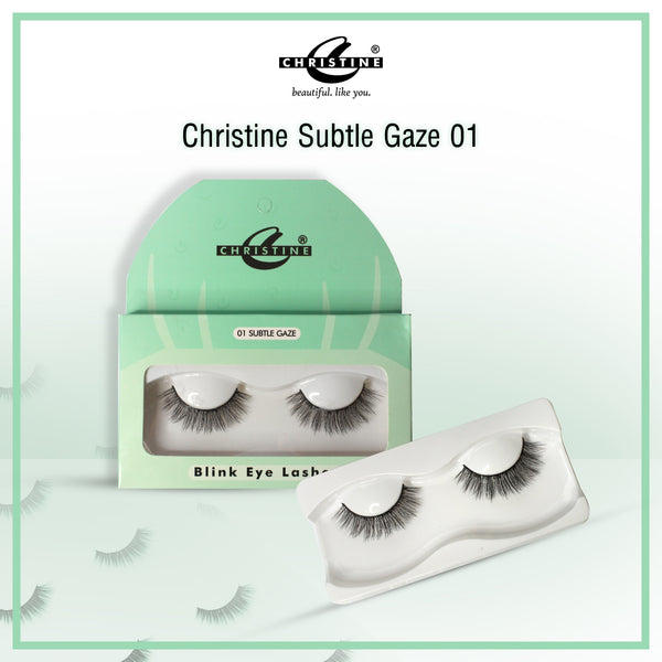 Christine- Blink Eye Lashes 01 Subtle Gaze