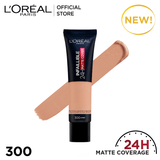 LOreal Paris Infallible 24H Matte Cover Liquid Foundation - 300 Amber