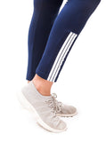 Flush Fashion - Women’s Yoga Pants with Pockets Sports Workout Running Athletic Leggings NavyBlue