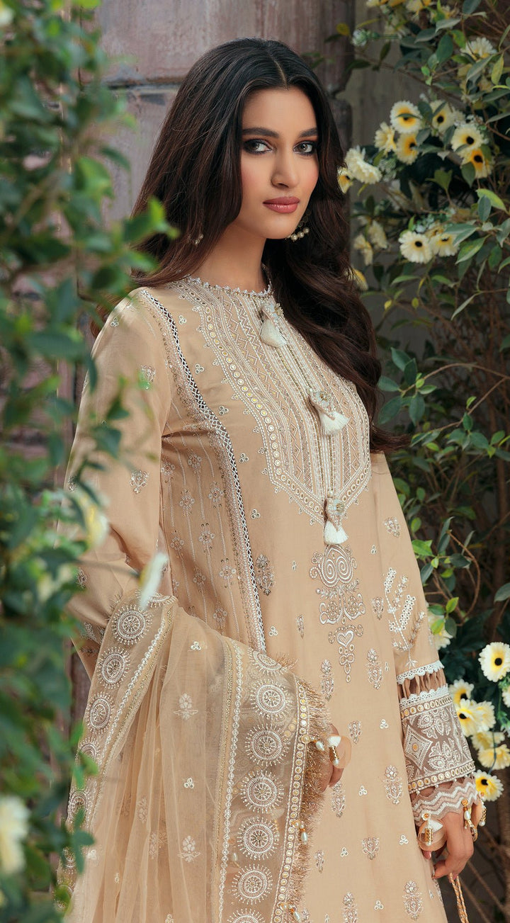 Anaya By Kiran Chaudhry- Embroidered Lawn Suits Unstitched 3 Piece AKC22CK ACL22-07-Fareena - Luxury Collection